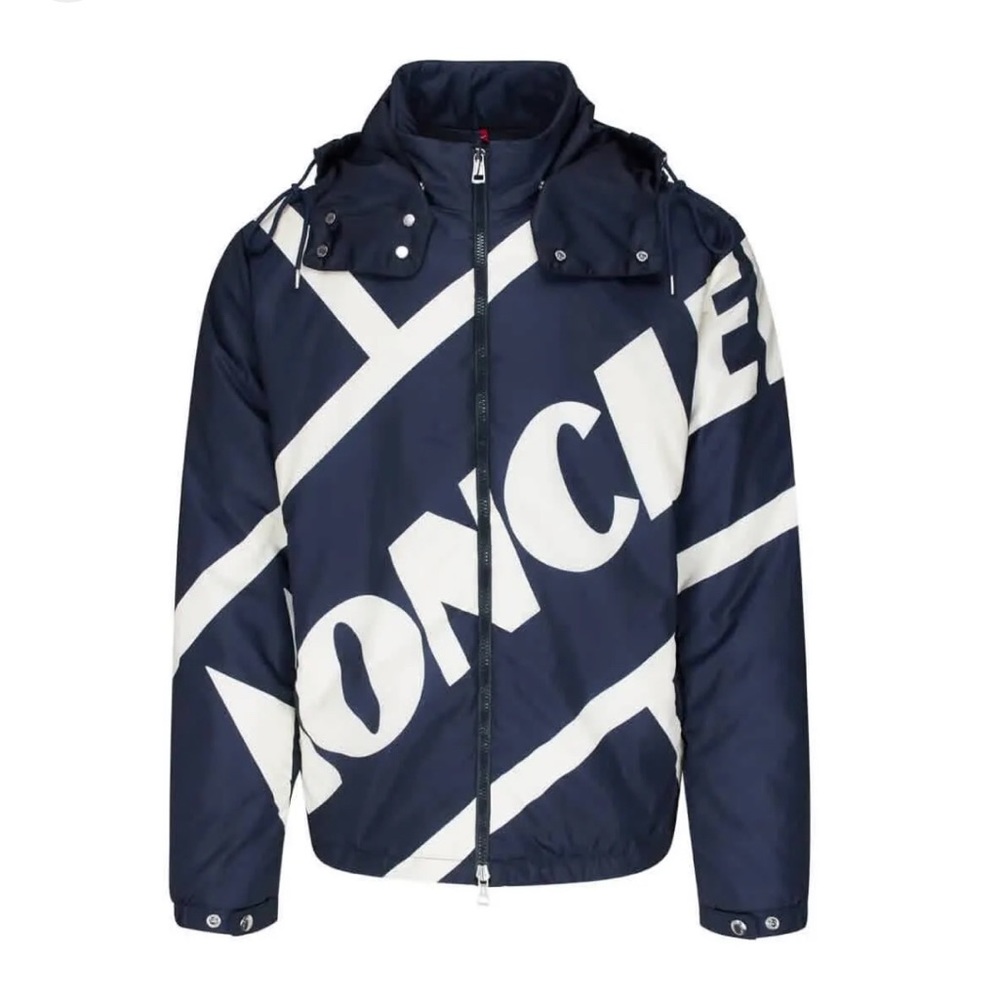 MONCLER JACKET(NEW/UNUSED) -BERT GIUBBOTTO (Navy & Cream)